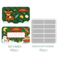 thumbnail image 1 of 20pcs Christmas Scratch Cards Creative DIY Rewards for Elementary Students, 1 of 8