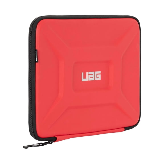UAG Medium Sleeve for 11-13" Devices, Compatible with MacBook Neo, MacBook Air 13", iPad Air/iPad Pro 13" Rugged Tactile Grip Weatherproof Protective Slim Laptop/Tablet Sleeve, Magma