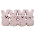 thumbnail image 2 of Marshmallow Peeps Wild Berry Sparkle 1.5 oz 4-ct/Pack Set of 2 Easter Bunnies Marshmallow Candy Easter Spring Basket Fillers, 2 of 5