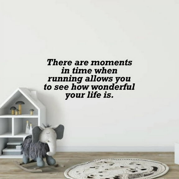 See How Wonderful Quote Wall Sticker Room Vinyl Wall Art Decals Sport Activities/ Running Fitness Inspiration Training Home Gym Vinyl Stickers Motivational Wall Art Decoration Size (24x40 inch)