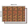 thumbnail image 5 of Boho Colorful Geometric Ethnic Pattern Summer Placemats Table Placemats Set Of 6-Linen Kitchen Washable Placemats Table Mats 11.8"x17.7" Non-Slip Heat Resistant, 5 of 5