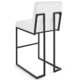 thumbnail image 6 of Bar Stool Chair Barstool, Fabric, Metal Steel, Black White, Modern Contemporary Urban Design, Bar Pub Cafe Bistro Hotel Restaurant Hospitality, 6 of 8