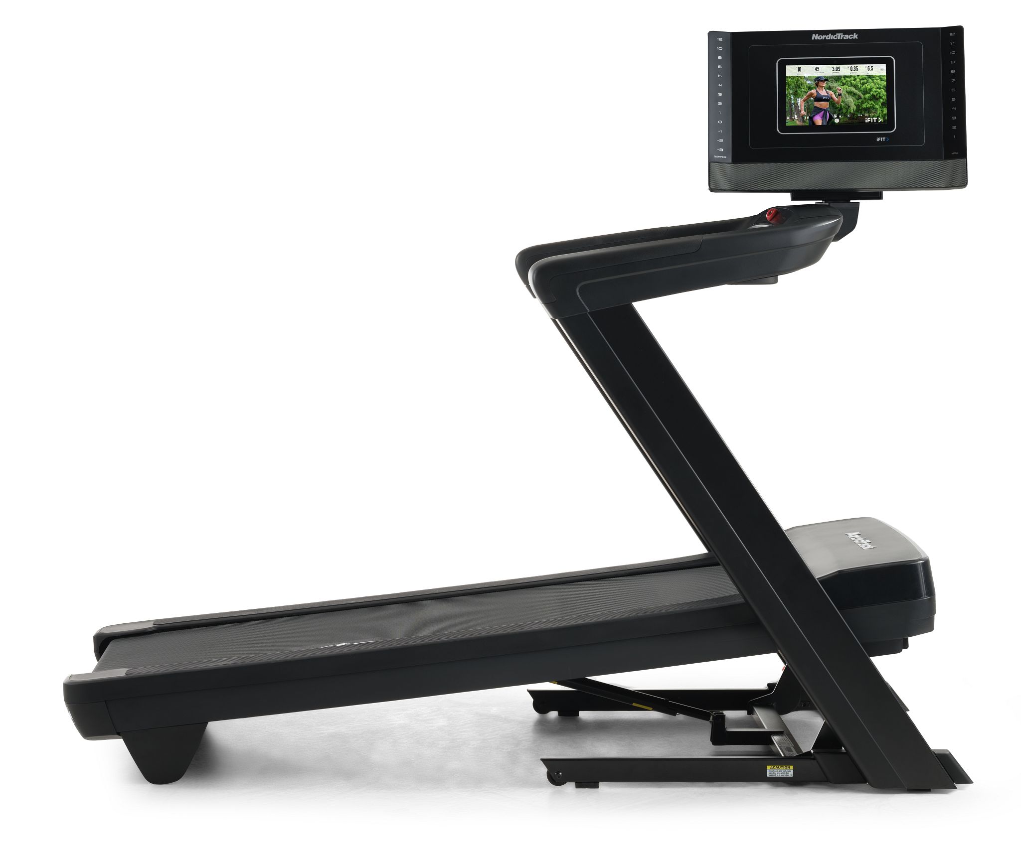 NordicTrack Commercial Series 1250; iFIT-Enabled Incline Treadmill for Running and Walking with 10” Pivoting Touchscreen and Bluetooth Headphone Connectivity - image 3 of 12