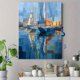 thumbnail image 4 of Qisvanset Children Playing Outdoor Canvas Print 12x16 Inch Hallway Decor, 4 of 8