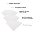 thumbnail image 3 of 100 Count Size V01 Disposable Paper Percolator Coffee Filters Natural Unbleached Wood Fiber,White, 3 of 6