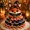 Fox, variant on Halloween Crochet Tabletop Decor DIY Kit, Fox Character Tree Craft for Adults, Handmade Holiday Home Decor, 6.69 in