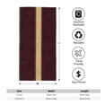 thumbnail image 2 of Polyester Long Towel Multi-Size Water Absorption Good Bright Fluffy Soft For Bathroom Swimming Pool Beach Outdoor Travel Maroon Stripe_3, 2 of 8