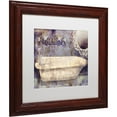 thumbnail image 2 of Trademark Fine Art "Le Bain Paris II" Canvas Art by Color Bakery White Matte, Wood Frame, 2 of 4