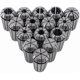 thumbnail image 1 of ER20 Collet Chuck Set - 15Pcs Steel Spring Collets for CNC Machines, Engraving Tools, and Milling Lathes (1-13mm), 1 of 5