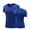 Blue, variant on Women's V Neck Compression Shirts Short Sleeve Athletic T Shirt Slim Fit Workout Quick Dry Tops for Gym Sports Dark Gray