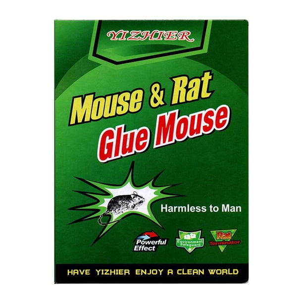 Mouse Glue Board Mouse Glue Traps para cocina/hogar/restaurante/bar (negro) Likrtyny Para estrenar