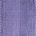thumbnail image 1 of Ahgly Company Indoor Square Abstract Blue Modern Area Rugs, 6' Square, 1 of 4