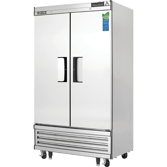 Everest Refrigeration EBNF2 Reach-in Freezer 2 Glass Doors, 115v, NSF - 33 cu. ft.