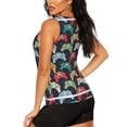 thumbnail image 3 of Easygdp Rétro Jeu Vidéo pour Femmes Débardeur d'Entraînement, Haut de Course, Chemise de Randonnée, Séchage Rapide pour Course, Yoga, Randonnée-TTG, 3 of 7