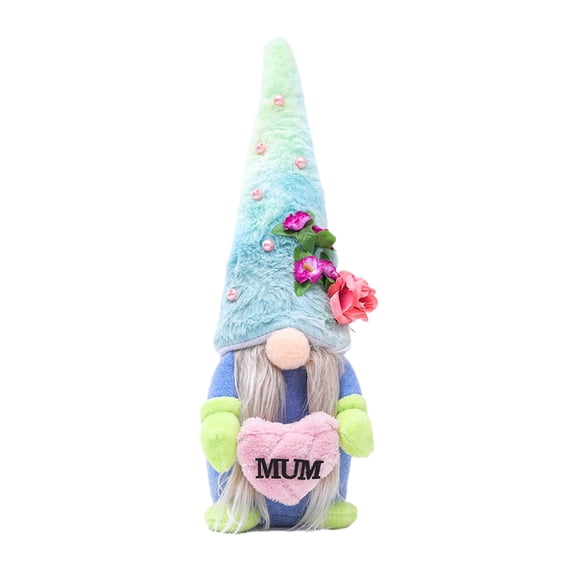 AYYUFE Gnome Plush Doll Cartoon Lightweight Portable Mother Day Festival Ornament for Home