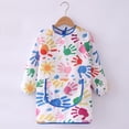 thumbnail image 3 of Tiijoy Kids Waterproof Painting Apron with Front Pocket Long Sleeves Art Smock, Sizes 5-7, 3 of 4