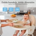 thumbnail image 4 of Silla 2 en 1 Periquera Altura Ajustable Plegable Portátil cafe 6.49 pulg YEI, 4 of 8