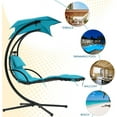 thumbnail image 5 of PayLessHere Hammock Chair w/Built-in Pillow and Removable Swing Lounge Chair,Blue, 5 of 8