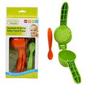 DDI 2321357 Five-a-day Fresh Squeeze & Serve Baby Food Press, Green & Orange - 24 Per Pack - Case of 24