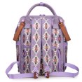 thumbnail image 3 of Wrangler Callie 3-Piece Diaper Bag Backpack Set with Pacifier Case and Bottle Bag, Lavender, 3 of 8