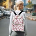 thumbnail image 7 of FORMRS Mini Backpack Purse for Women Travel Daypack Casual Shoulder Bag, Pink Popsicle Pattern, 7 of 7