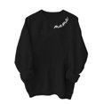 thumbnail image 4 of Penkiiy Mujer Mama Sweatshirt Casual Manga Larga Cuello Camisetas Pulser de Cuello Crew Outfits de Primavera 2025 Ropa Nueva M Negro, 4 of 7