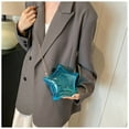 thumbnail image 4 of Giaone Star Shaped PVC Evening Clutch Purse Shoulder Crossbody Bag For Women Prom Event, 4 of 21