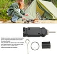 thumbnail image 3 of Perimeter Trip Alarm, 360 Degrees Celsius Overage Trip Wire Alarm Device Aluminum Alloy Early Warning Security System Portable Camp Safe Perimeter Defense Device For Camping And, 3 of 8