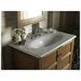 thumbnail image 2 of Kohler 3051-8-7 37 in. Enameled Cast Iron Vanity Top with Integrated Oval Sink & 8 CC - Black, 2 of 2