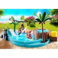thumbnail image 2 of Playmobil : Piscine Familiale / Piscine pour Enfants avec Glissoire 70611, 2 of 5