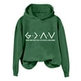 thumbnail image 3 of TYGHBN Women'S Fashion Hoodies & Sweatshirts Long Sleeve Drawstring Hoodies Print Oversized Fall Tops Clothes Tops Women Casual Fall French Jacket Women Top Light Sweatshirt for Women Zip up Space, 3 of 3