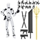 thumbnail image 2 of Clearance, Mobile Doll Set, 3D Printed Titan Robot Mobile Doll, Posable Mobile Doll, Suitable For Collectors, Desktop Decoration, 2 of 5