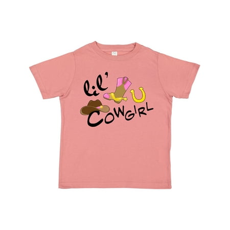 

Inktastic Lil Cowgirl Gift Toddler Toddler Girl T-Shirt