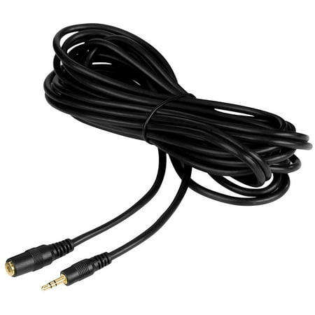 UPC: 0817711022036 | Movo MC20 3.5mm Audio Cable – 3.5mm TRS Female to Male 20ft Extension Cord for Microphones  Headphones  and More
