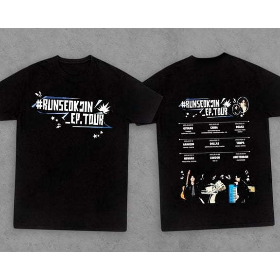 Run Seokjin Ep Tour 2025 Jin Echo , Jin Don't Say You Love Me Shirt Unisex, Sizes S-5XL, Tbun