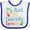 White and Royal, variant on Inktastic My Aunt in Nebraska Loves Me Boys or Girls Baby Bib