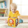 thumbnail image 6 of ToyKingdee 6-in-1 Activity Cube – Toys – Activity Cube – Perfect Car Seat Travel Toys, 6 of 7