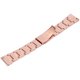thumbnail image 5 of Correa De Metal Inoxidable Con Diamantes De Imitación, Hipoalergénico Para Reloj Correa De Metal Para Reloj Amonsee Oro rosa, 5 of 8