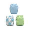 thumbnail image 3 of Park Avenue Collection, 3 Pocket Cloth Diapers for Babies + 3 Cloth Diaper Inserts | Bubble Butt Baby, 3 of 6