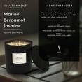 thumbnail image 4 of 55oz Marine | Bergamot | Jasmine Candle (Inspired by The Ritz Carlton Hotel&reg;), 4 of 10