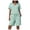 Light Green, variant on vigerkar 2 Piece Sets for Women Summer Lounge Sets Short Sleeve Sweatsuit V-neck Tops and Drawstring Shorts Outfits Tracksuit (Light Green, XL)