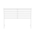 thumbnail image 4 of Solid Wood Headboard - French Country Style Bed Frame with USB Charger - White Finish, 4 of 6