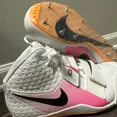 thumbnail image 2 of Ni - ke Men's Ni - ke Zoom Javelin Elite 3 Track White Pink with SPIKES AJ8119-101 Size 9, 2 of 4