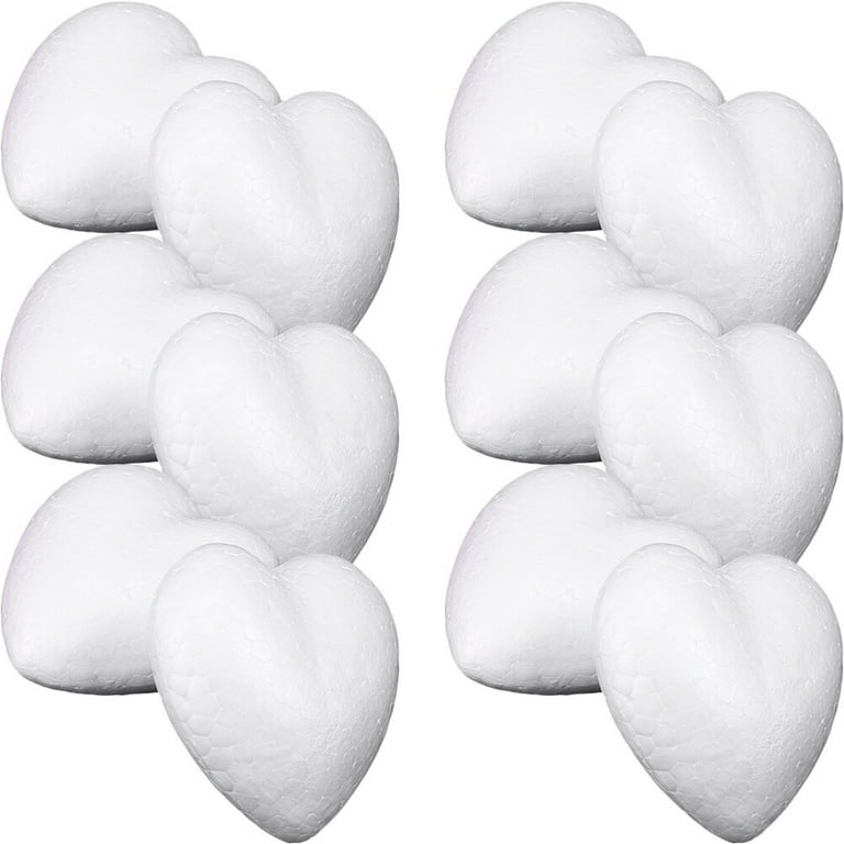 Balls Heart Styrofoam Hearts Craft Shapes Diy Polystyrene Day Shaped Crafts  Supplies Arranging Wedding Bauble Flower 