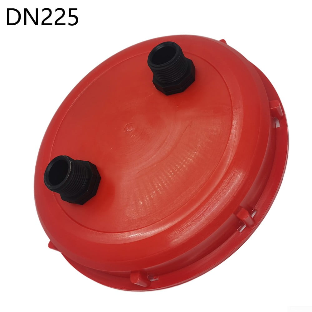 IBC Container Lid DN 150/DN 225 with 1 x 1" Male Thread Inlet Overflow 