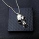 thumbnail image 4 of European and American Fashion Vintage Necklace Domineering Hollow Skull Pendant Titanium Steel Stainless Steel Pendant Men s Personality, 4 of 5