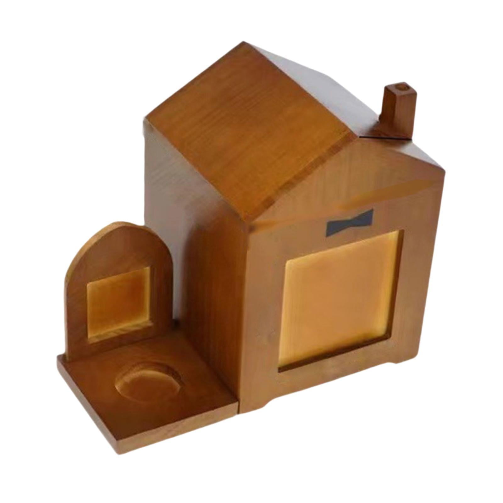 Bvdfgk Pet Memorial Urn Memorial Box for Dogs or Cats Ash Souvenir Gifts Commemorate