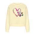 thumbnail image 4 of 2023 Chandail en Molleton Mode Femme 50 % de Réduction Liquidation Mode Décontractée Manches Longues Col Rond Imprimé Pull Femme, 4 of 4