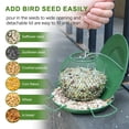 thumbnail image 5 of geerera Metal Automatic Bird Feeder Outdoor Hanging Feeder for Balcony Garden Patio Bird Feeding Supplies, 5 of 9