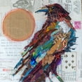 thumbnail image 2 of St Hilaire, Elizabeth 12x12 White Modern Wood Framed Museum Art Print Titled - Golden Crow, 2 of 4